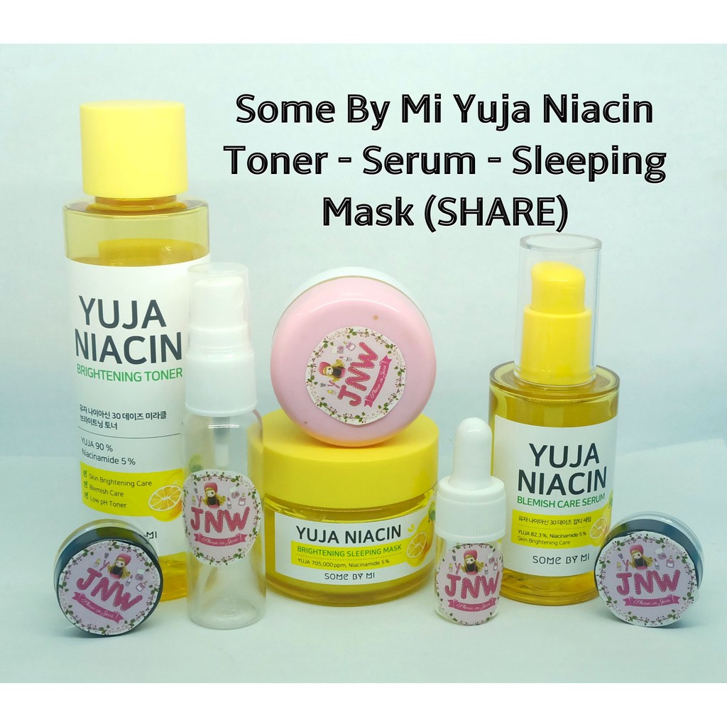 Jual SHARE SOME BY MI Yuja Niacin Brigtening Sleeping Mask Yuja