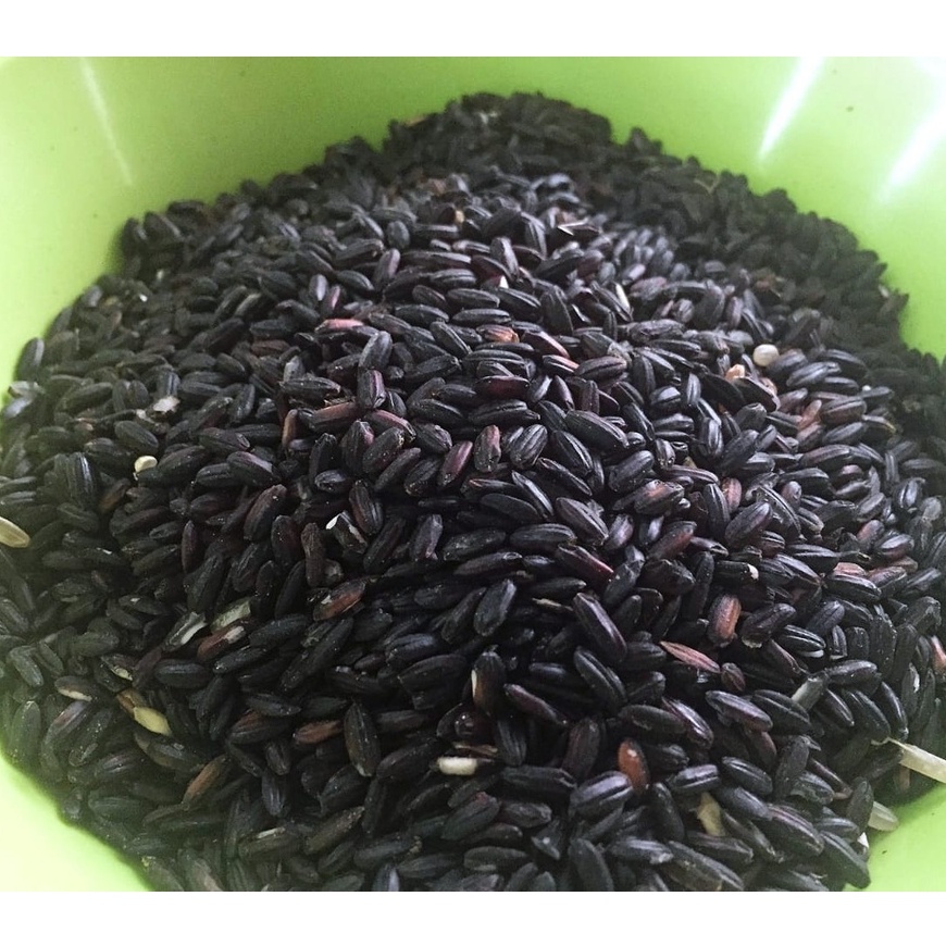 Jual Beras Ketan Hitam Black Glutinous Rice Kemasan 1kg Indonesia