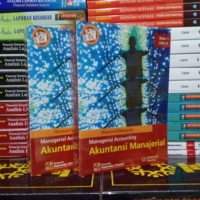 Jual Akuntansi Manajerial Edisi Buku Oleh Hansen Mowen Shopee