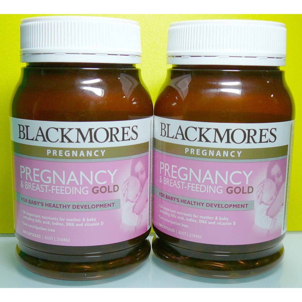 Jual Blackmores Pregnancy Breastfeeding Gold Capsules Shopee