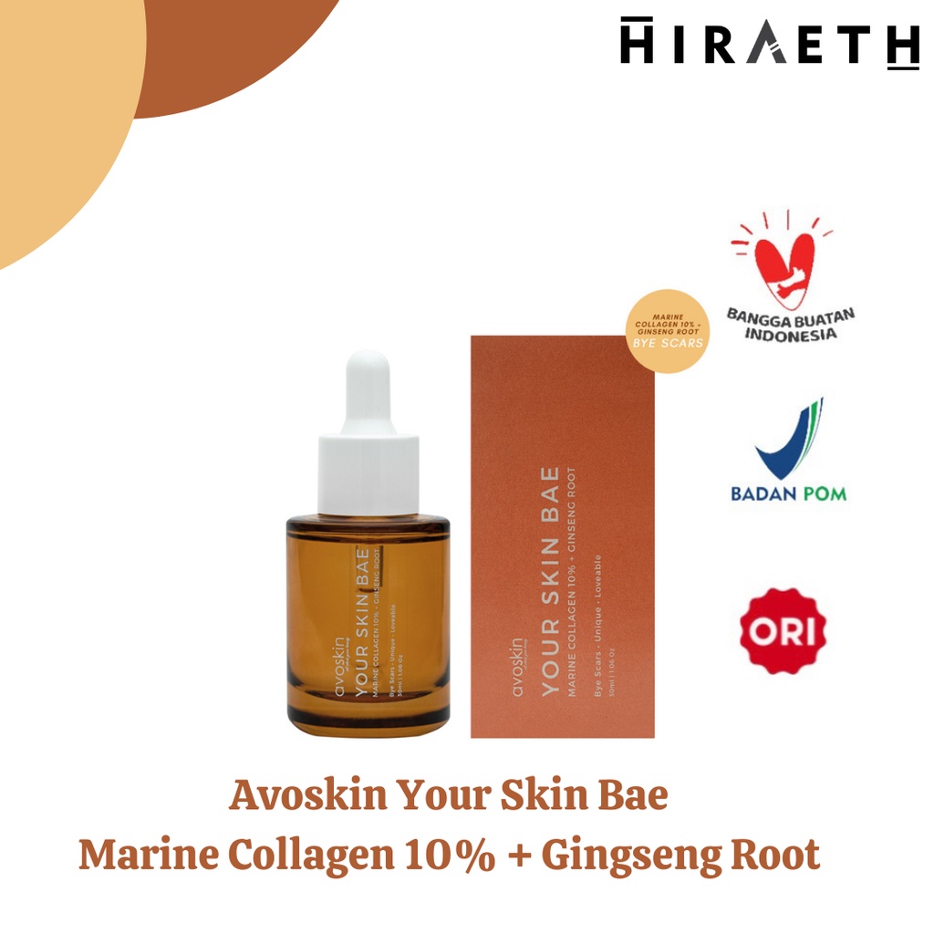 Jual Avoskin Your Skin Bae Serum Marine Collagen Ginseng Root