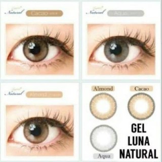 Jual Softlens Gel Luna Natural Soflens Topgel Luna Natural Softlen