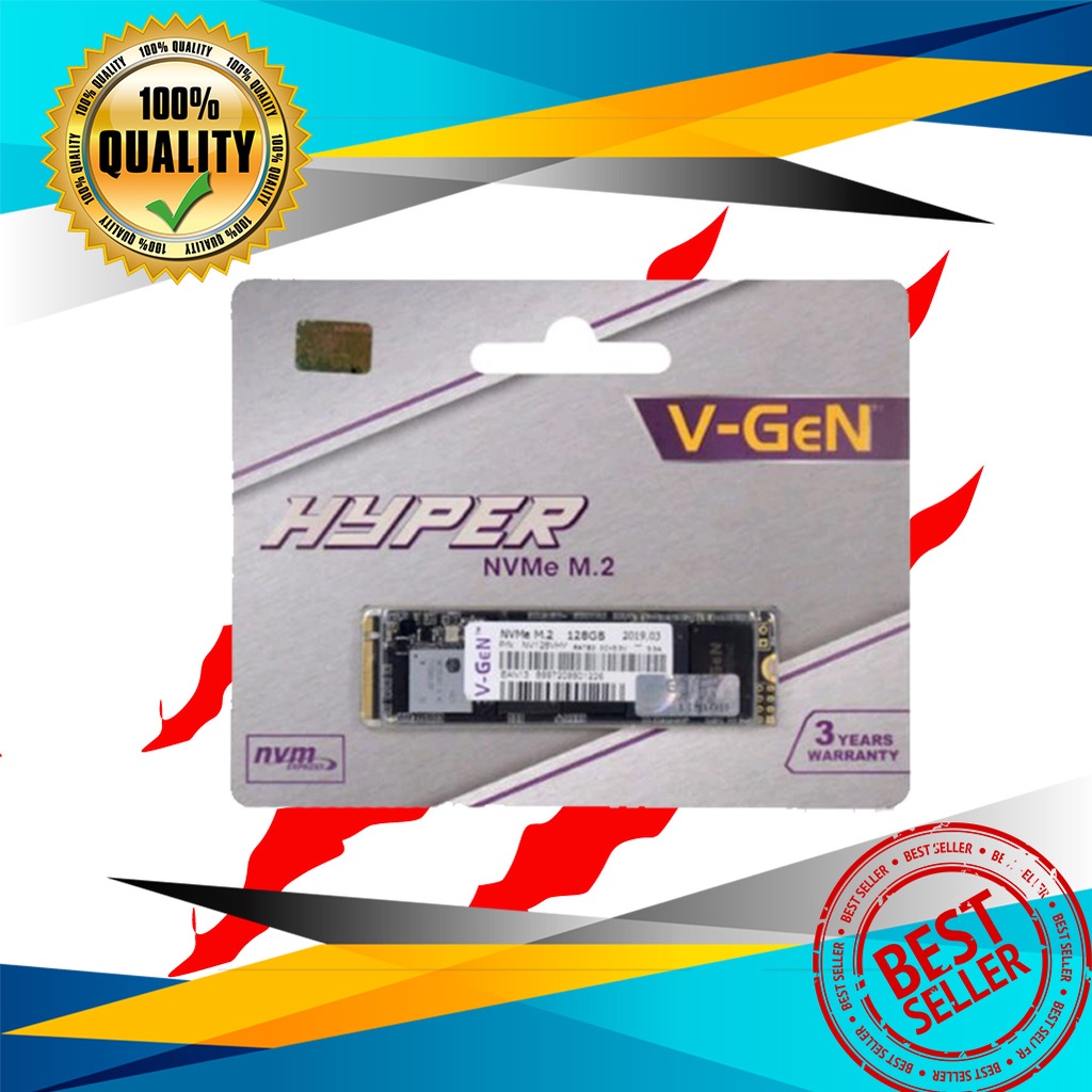 Jual V Gen SSD Hyper M 2 Pcie Gen3 Nvme 2280 128GB VGen M2 128 GB