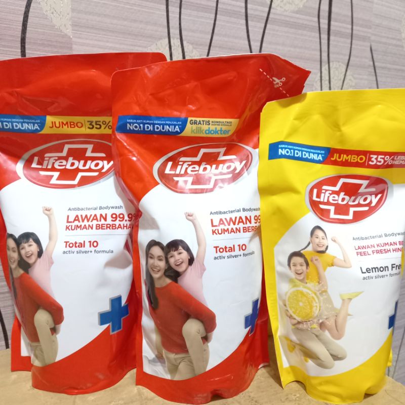 Jual Lifebuoy Sabun Mandi Cair Refill Ml Shopee Indonesia