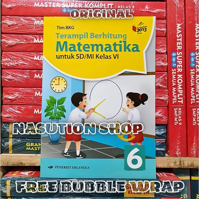 Jual Buku Terampil Berhitung Matematika Kelas Vl Sd K Revisi