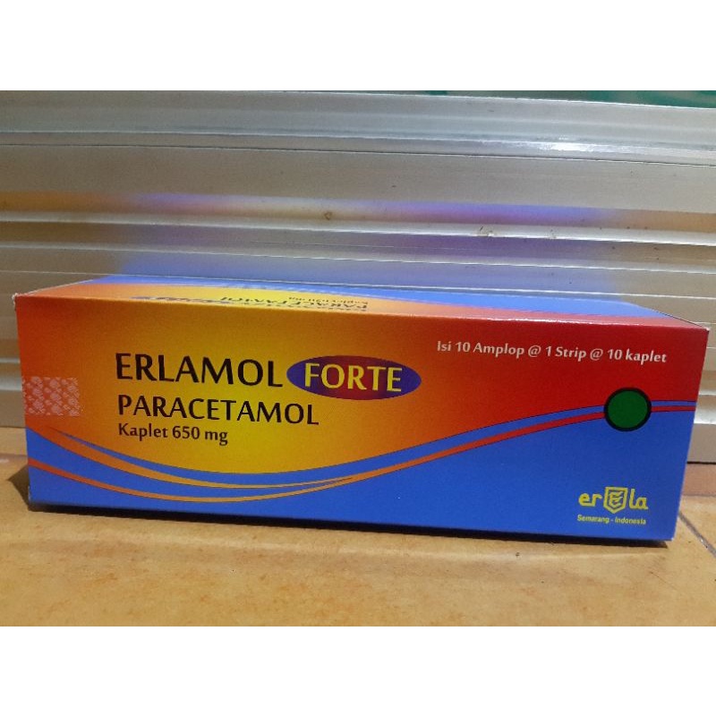 Jual ERLAMOL FORTE PARACETAMOL 10 STRIP Shopee Indonesia