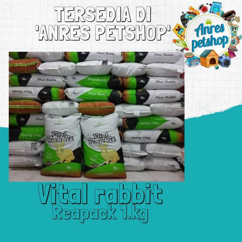 Jual Makanan Kelinci Pelet Citra Feed Vital Rabbit Kg Shopee Indonesia