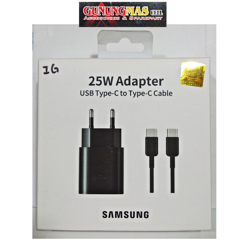 Jual Charger Samsung Type C 25w Super Fast Charging Original Shopee