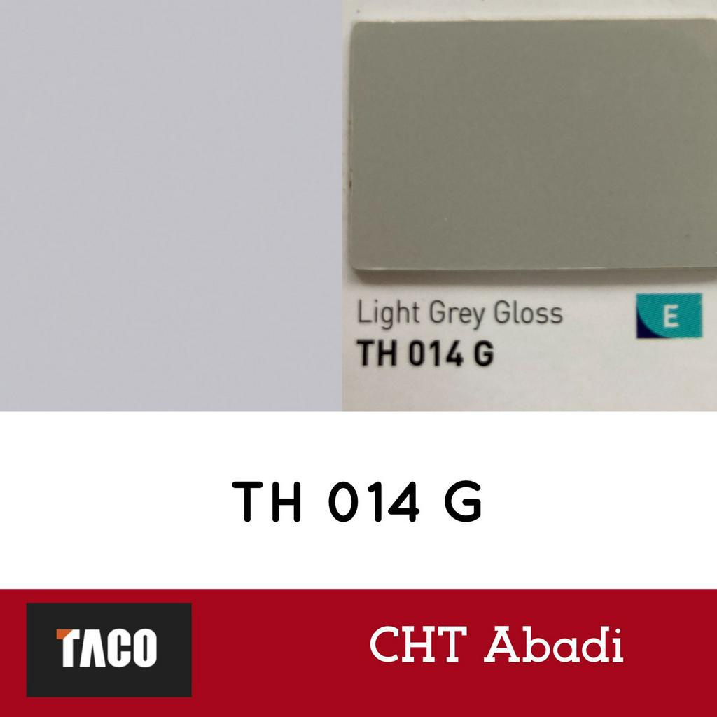 Jual Taco Hpl Light Grey Gloss Th G Shopee Indonesia