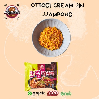 Jual Ottogi Cream Jin Jjampong Noodle 130g Ramyun Rasa Seafood