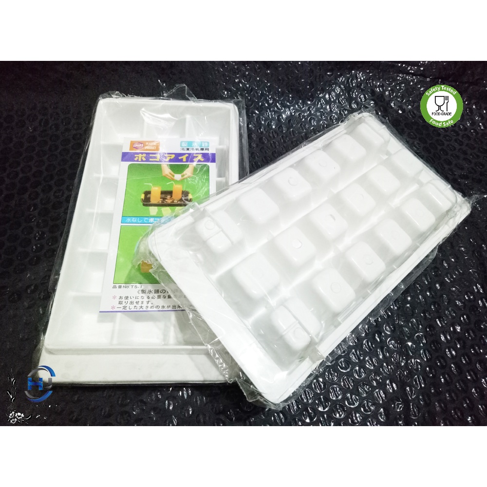 Jual Cetakan Es Batu Sekat 18 Pup Ice Tray Cetakan Es Japan