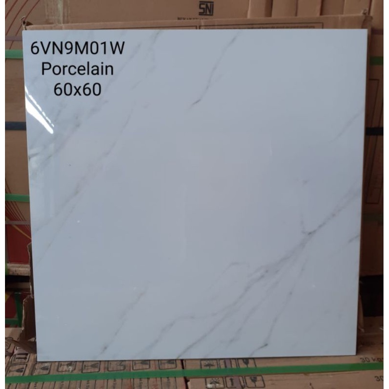 Jual GRANITE LANTAI 60X60 M01W GLOSSY KW 1 Shopee Indonesia