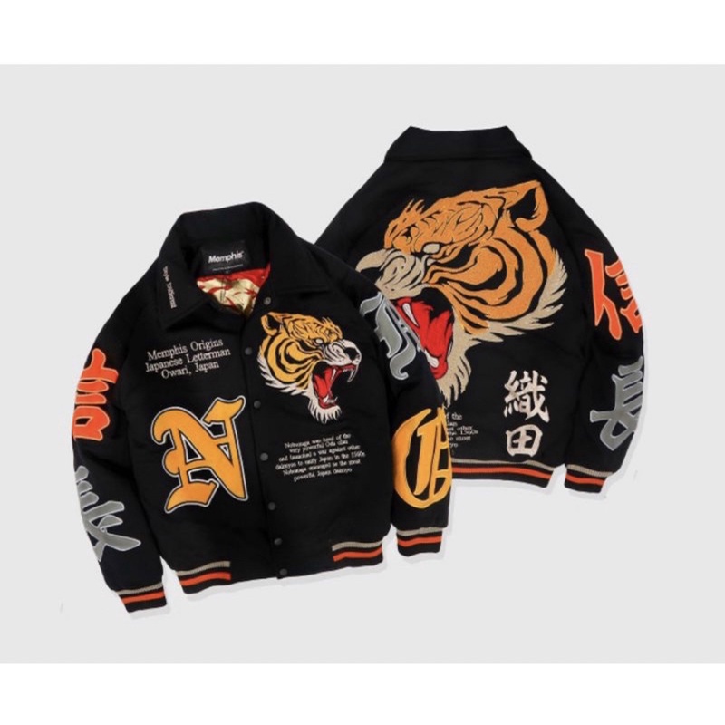 Jual Jaket Varsity Memphisorigins Nobunaga Shopee Indonesia