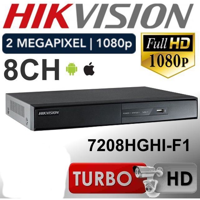 Jual DVR CCTV HIKVISION DS 7208 HGHI F1N 8 Channel Shopee Indonesia