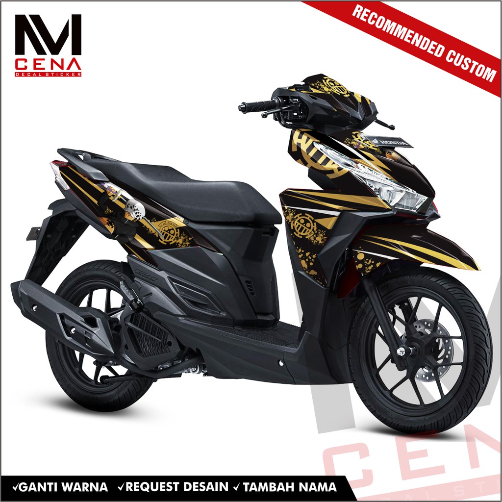 Jual Sticker Decal Vario 125 150 Esp Cbs Sticker Vario Led Striping