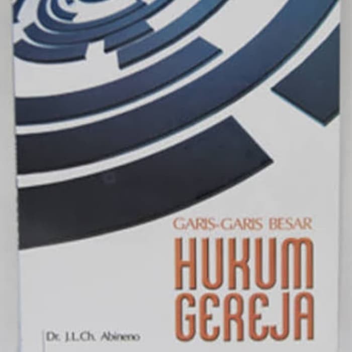 Jual Buku Teologi Kristen GARIS GARIS BESAR HUKUM GEREJA Shopee