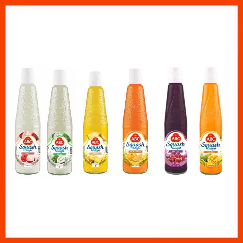 Jual Sirup ABC Squash Delight 460 Ml Murah Shopee Indonesia