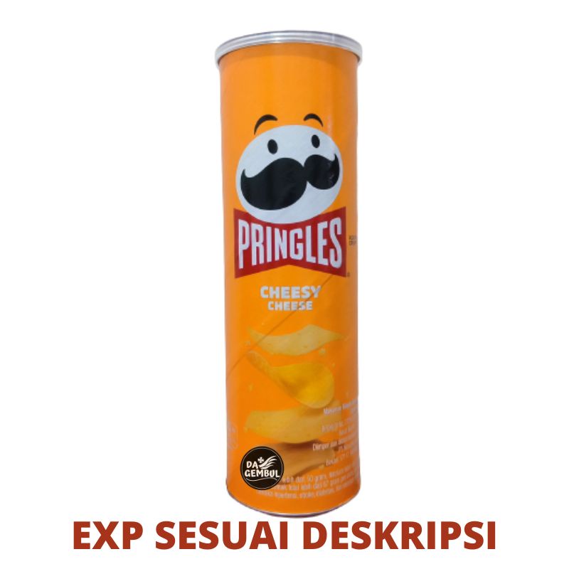 Jual Pringles Potato Crisps Cheesy Cheese G Shopee Indonesia