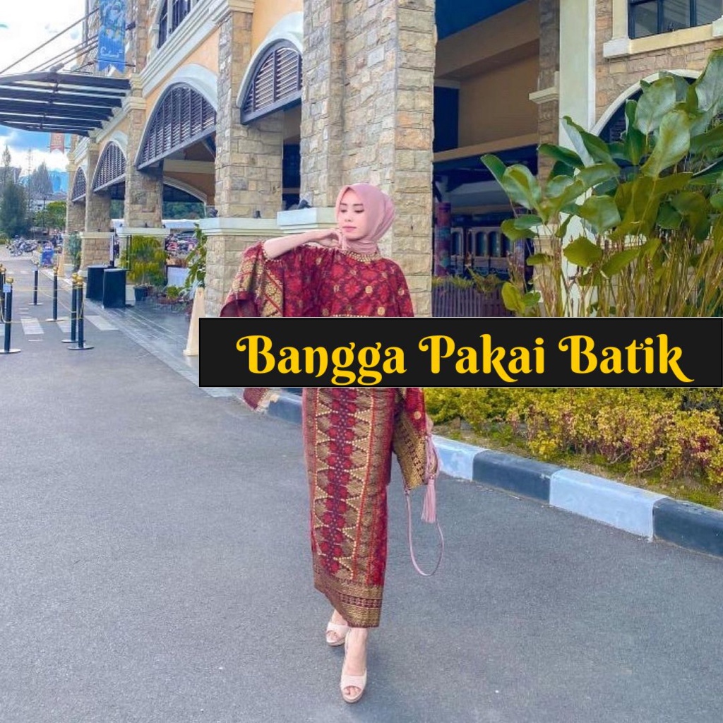 Jual NEW SETS ATASAN BATIK ROK BATIK KONDANGAN LAMARAN WISUDA SETELAN