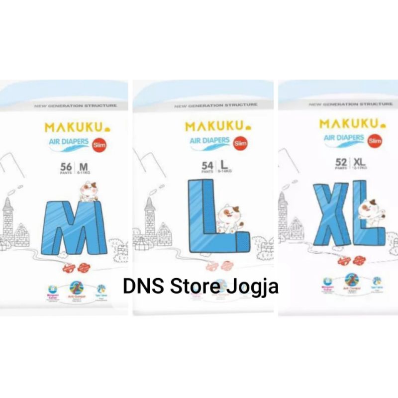 Jual Makuku Jumbo Slim Pants M L Xl Shopee Indonesia