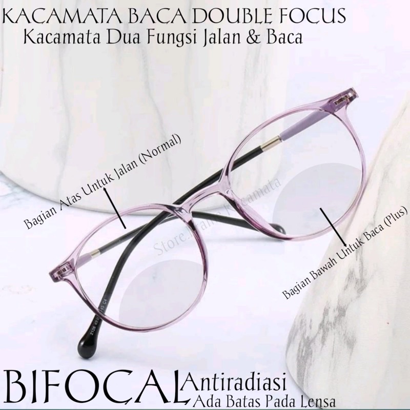 Jual Kacamata Double Focus Baca Dan Jalan Pria Wanita Kacamata Baca