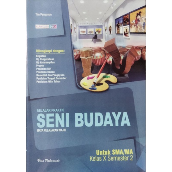 Jual Buku Lks Seni Budaya SMA MA Kelas 10 Lama L Viva Pakarindo