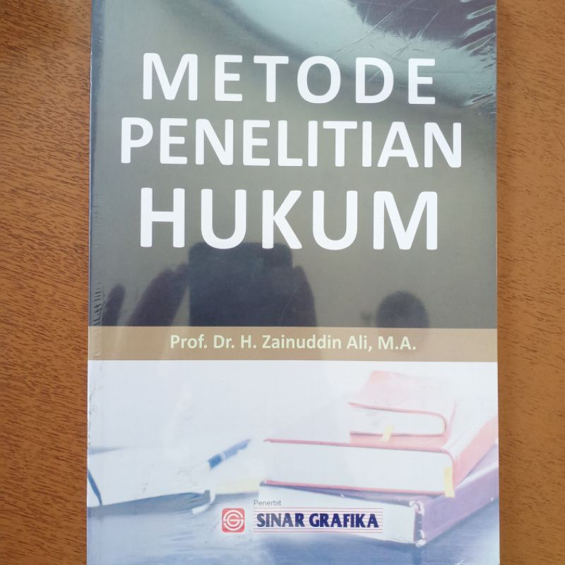 Jual Buku Metode Penelitian Hukum Zainuddin Ali Sinar Grafika