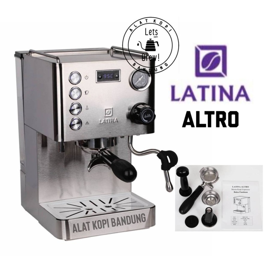 Jual Mesin Kopi Espresso Latina ALTRO 550ml Boiler Brew Temperature