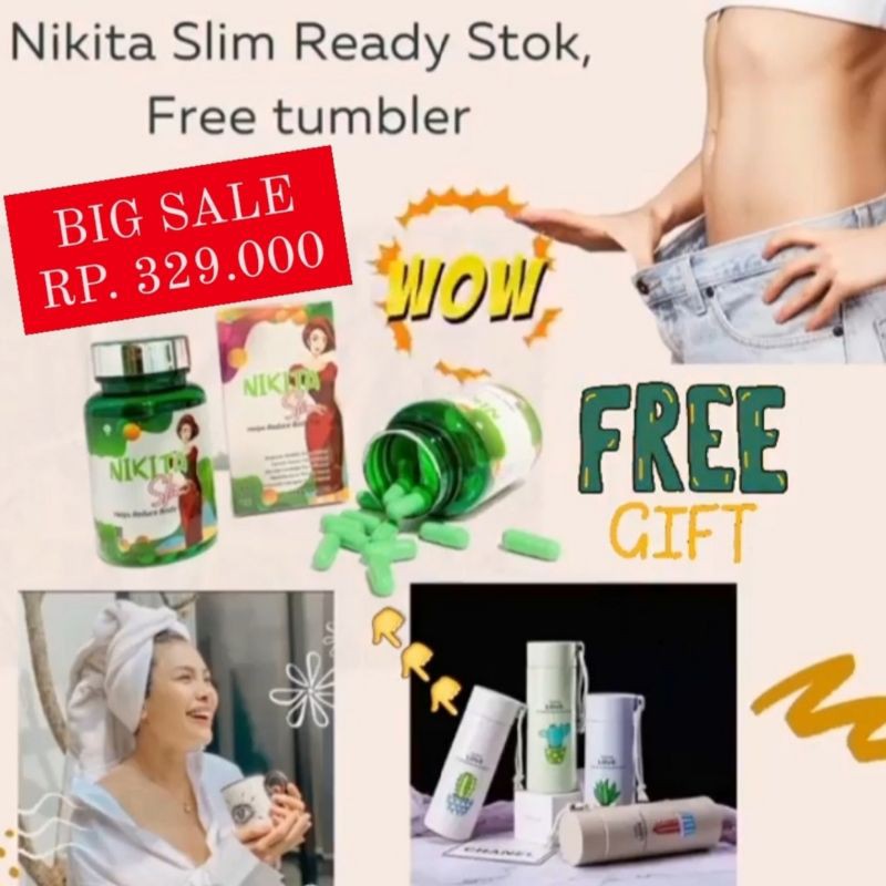 Jual Free Gift Nikita Slim By Nikita Mirzani Promo Original Best