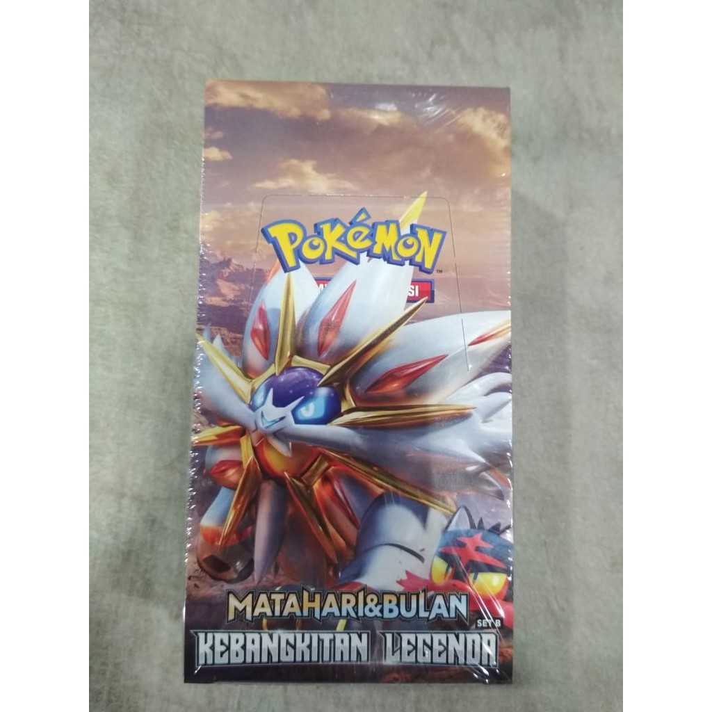 Jual Kartu Pokemon Tcg Matahari Bulan As B Set B Booster Box