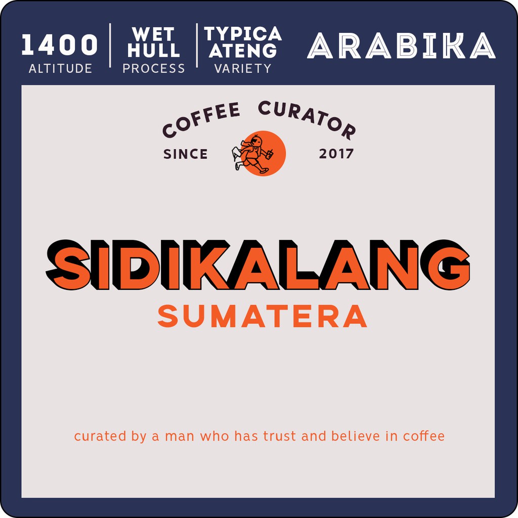 Jual Kopi Sidikalang Arabika 250 Gr Specialty Coffee Medium Roast