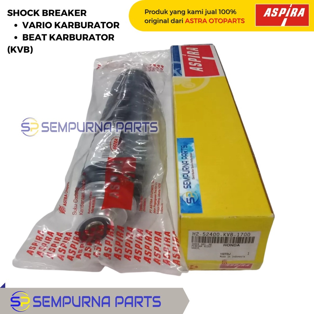 Jual Shockbreaker Belakang Vario Karbu Beat Karbu Kvb