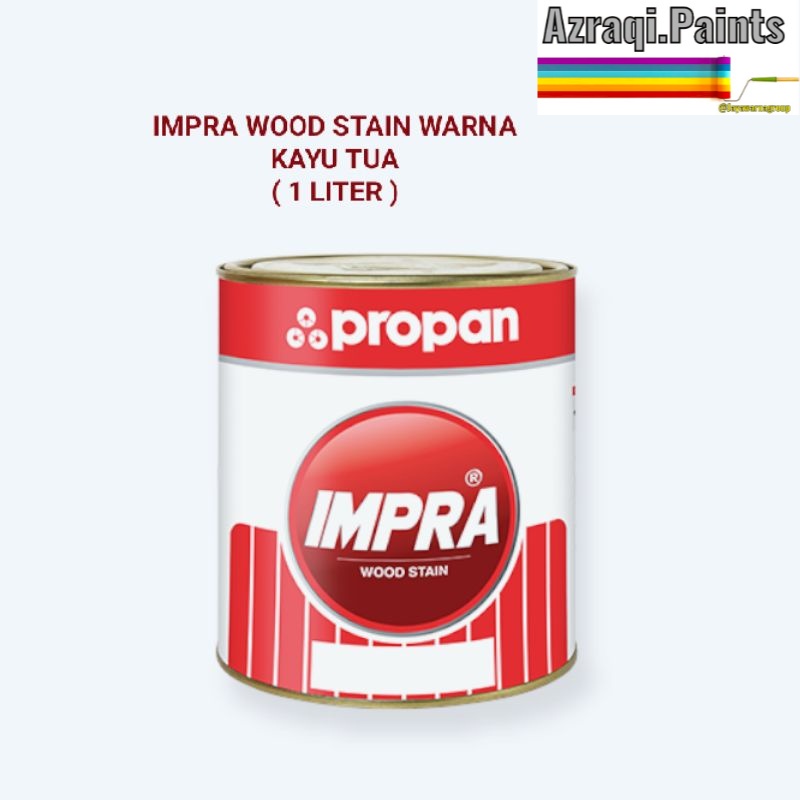 Jual Impra Wood Stain Ws Warna Kayu Tua Liter Indonesia