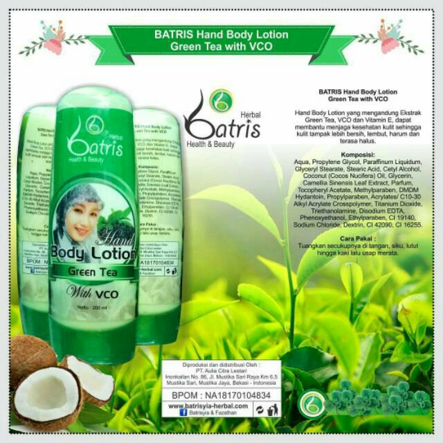 Jual Body Lotion Batrisyia 200ml Shopee Indonesia