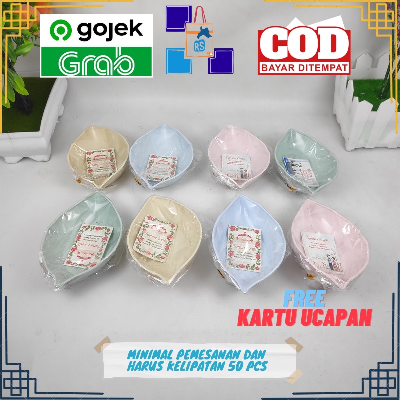 Jual Souvenir Pernikahan Khitanan Ulang Tahun Murah Mangkok Daun Lokal