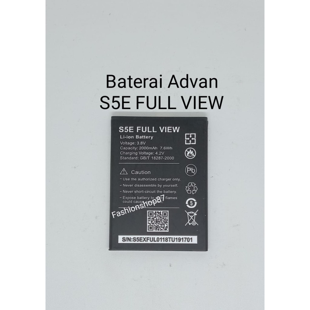 Jual Baterai Advan S5E Full View Batre Battery Shopee Indonesia