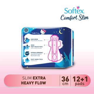 Jual Softex Pembalut Comfort Slim Cm Pcs Shopee Indonesia