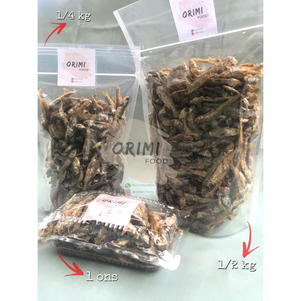 Jual Ikan Bilis Bilih Khas Singakarak Indonesia Shopee Indonesia