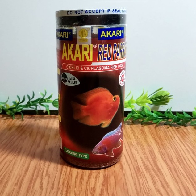 Jual AKARI RED PARROT PAKAN IKAN HIAS MAKANAN IKAN HIAS AKARI RED PAROT