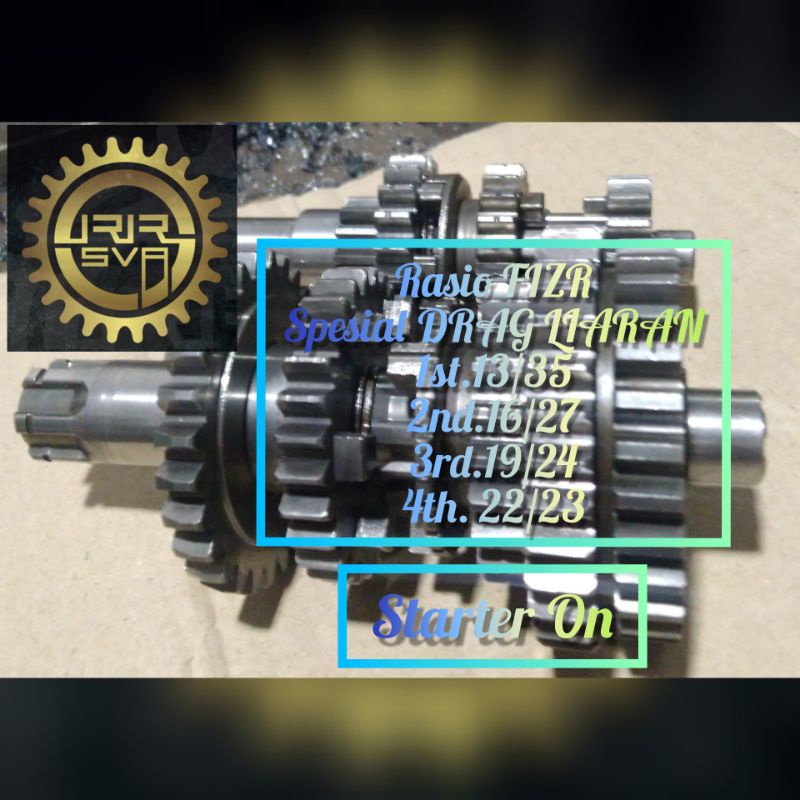 Jual Gigi Rasio Gear Ratio Gir Rasio Yamaha F1ZR FIZR FORCE 1 DRAG 1st