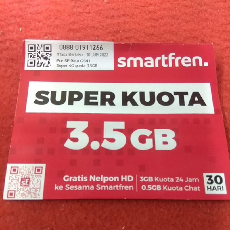 Jual Kartu Internet Smartfren Super G Lte Shopee Indonesia