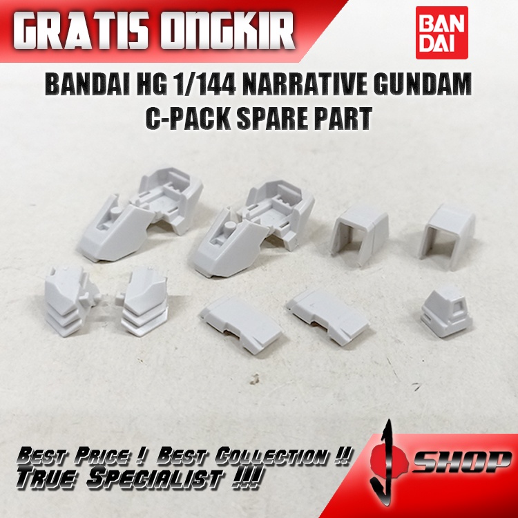 Jual Bandai Hg Narrative Gundam C Pack Spare Part Hg Shopee