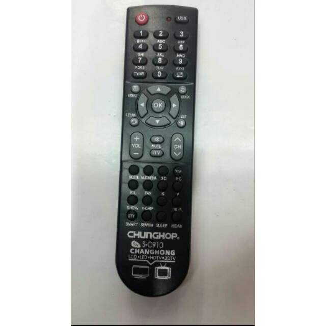 Jual REMOTE LCD CHANGHONG REMOTE LED CHANGHONG REMOTE TV CHANGHONG