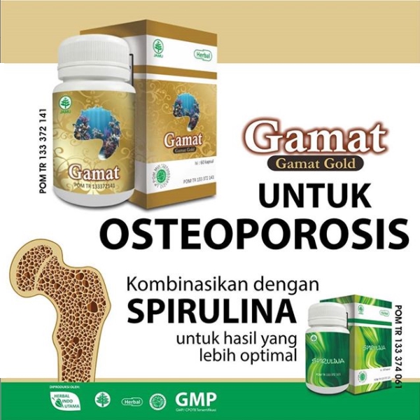 Jual Obat Herbal Osteoforosis Pengeroposan Tulang Keropos Kapsul Gamat