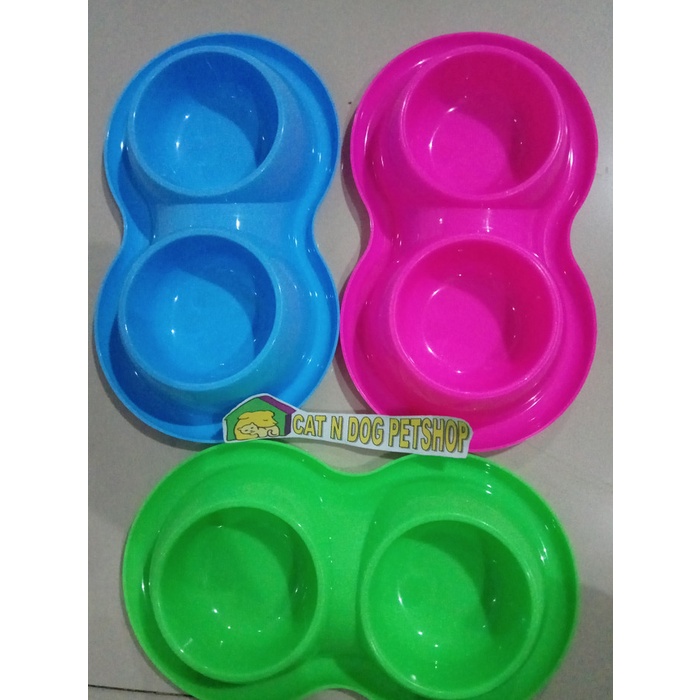 Jual Hewanmakantempat Tempat Makan Kucing Anjing Double Bowl Anti