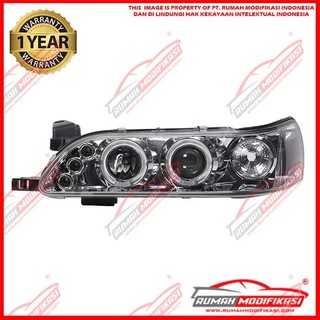 Jual Head Lamp Toyota Great Corolla Led Angel Eyes