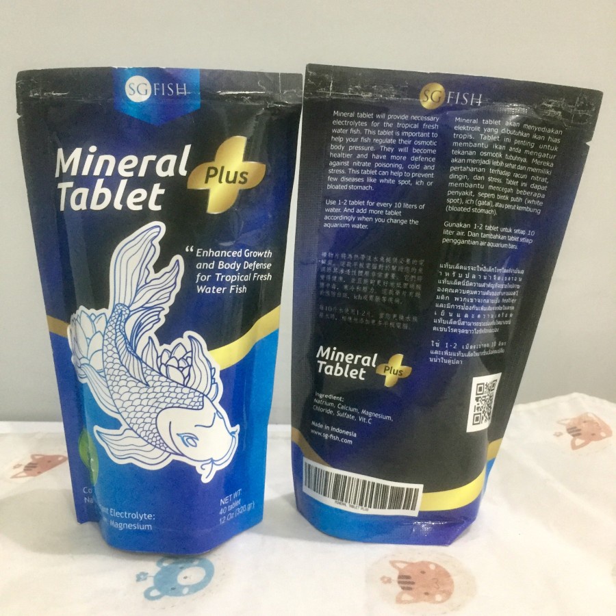 Jual GARAM MINERAL TABLET Plus Vitamin C Utk Pertumbuhan Dan Kesehatan