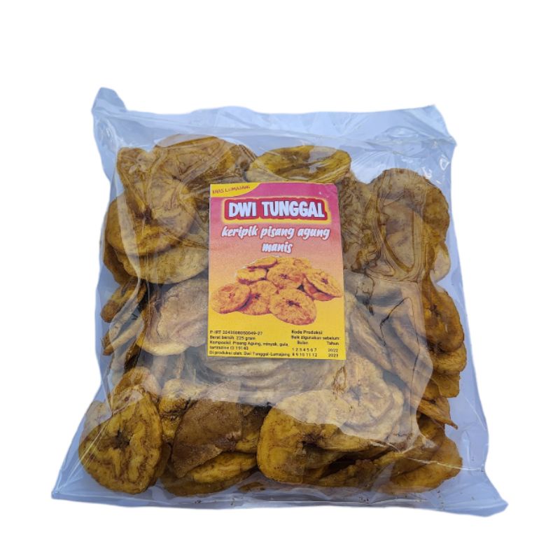 Jual Keripik Pisang Agung Manis Shopee Indonesia