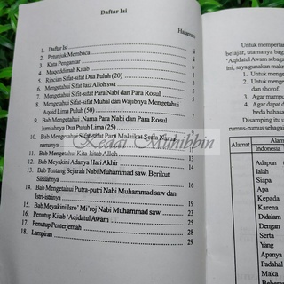 Jual Terjemah Aqidatul Awam Cover Hijau Teks Arab Dilengkapi