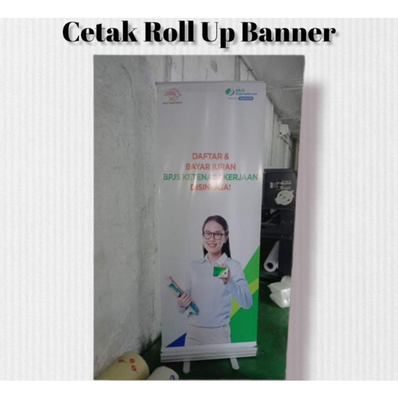 Jual Cetak Rangka Roll Up Banner Uk X Shopee Indonesia